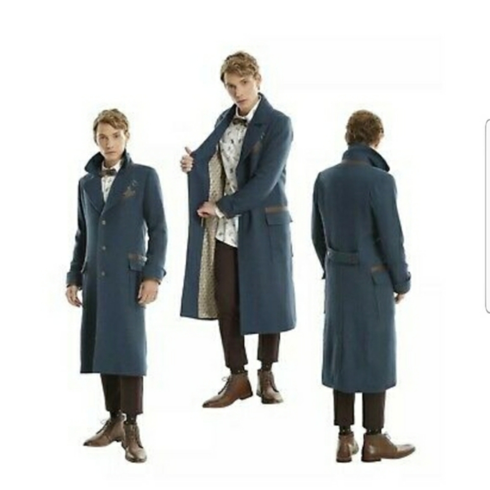 Hot Topic Newt scamander coat sz 2xl